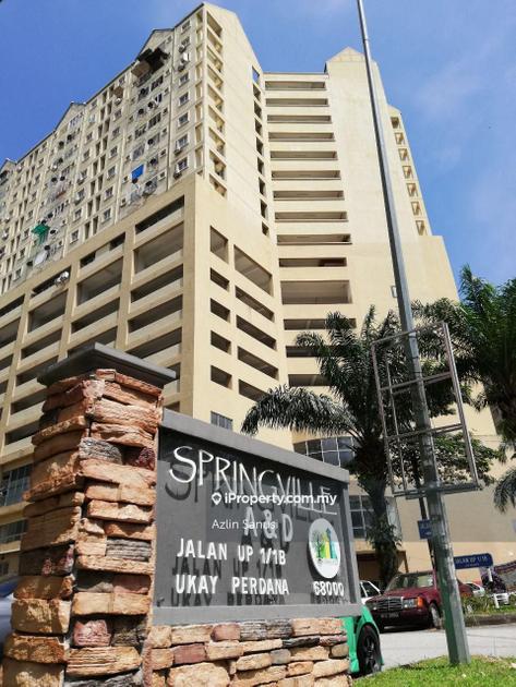 Springville Ukay Perdana Intermediate Apartment 3 Bedrooms For Sale In Ampang Kuala Lumpur Iproperty Com My
