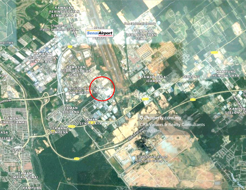 Kawasan Perindustrian Senai Industrial Park Jalan Perindustrian Rm