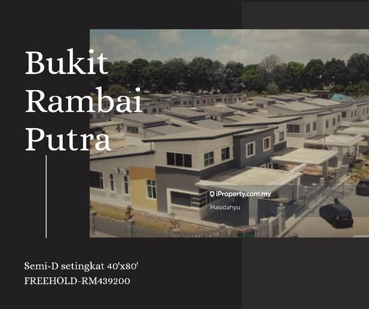 Taman Bukit Rambai Putra Bukit Rambai Semi Detached House 4 Bedrooms For Sale Iproperty Com My