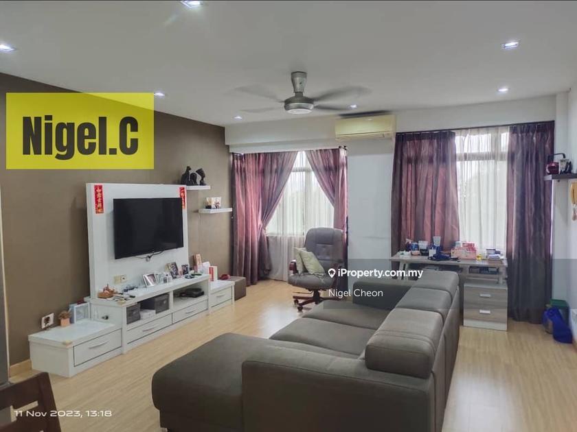 Sea Breeze Tower Corner lot Apartment 3 bedrooms for sale in Jelutong ...