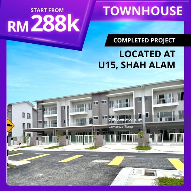 U15 Shah Alam Intermediate Townhouse 3 Bedrooms For Sale Iproperty Com My