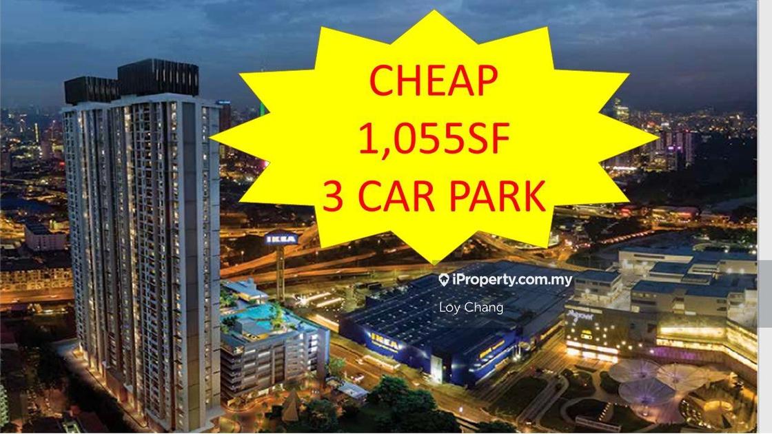 One Cochrane Residence Corner lot Condominium 2 bedrooms for sale in