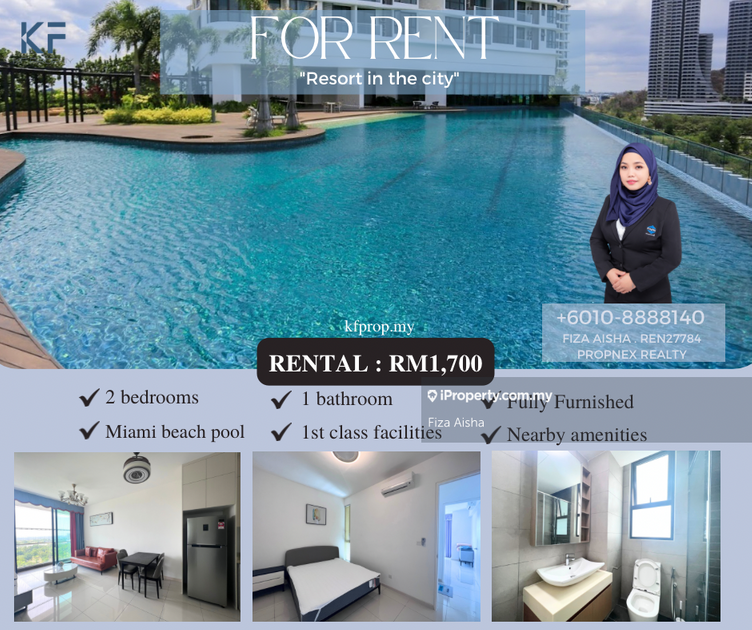 The M @ Medini Macrolink Intermediate Serviced Residence 2 bedrooms for ...