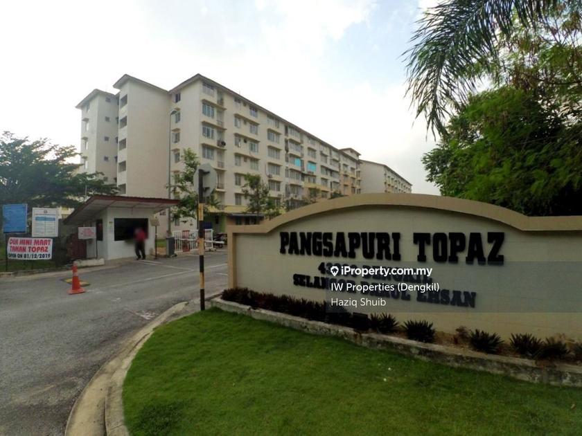 Apartment Taman Topaz Intermediate Apartment 3 bedrooms for sale in ...