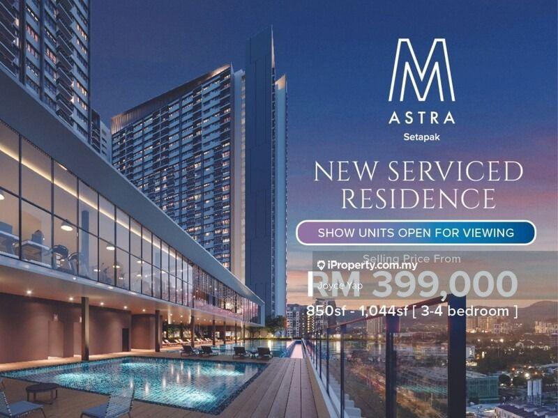 M Astra Serviced Residence 3 bedrooms for sale in Setapak, Kuala Lumpur