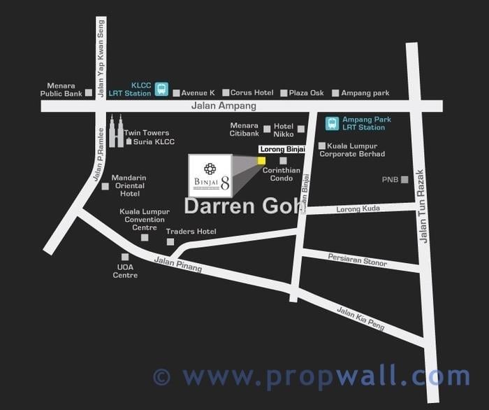 Service Residence for Rent in Serviced Residence @ Binjai 8 by Darren Goh - iProperty.com.my