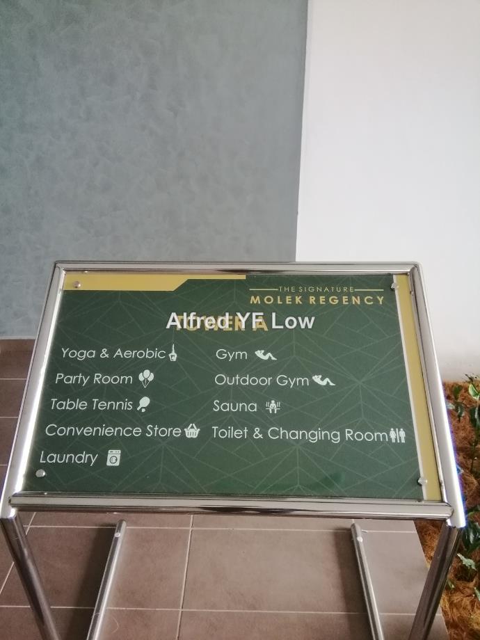 Residensi Servis untuk Disewa di Molek Regency oleh Alfred Yf Low - iProperty.com.my