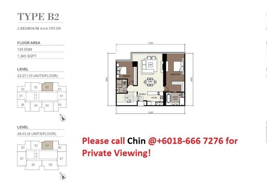 Residensi Servis untuk Dijual di Four Seasons Place oleh Chin KF - iProperty.com.my