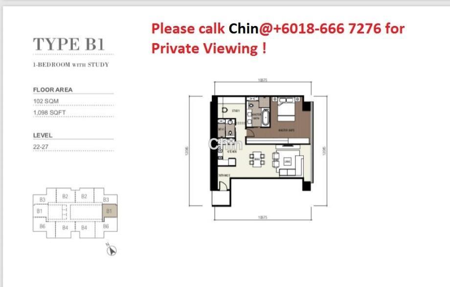 Residensi Servis untuk Dijual di Four Seasons Place oleh Chin KF - iProperty.com.my