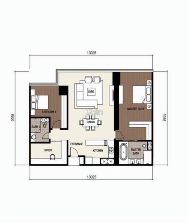Residensi Servis untuk Dijual di Four Seasons Place oleh Chin KF - iProperty.com.my