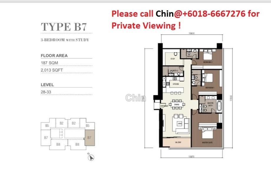 Residensi Servis untuk Dijual di Four Seasons Place oleh Chin KF - iProperty.com.my