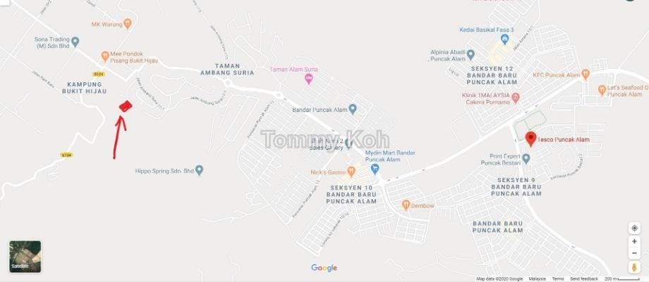 Tanah Kediaman untuk Dijual di Jeram, Kuala Selangor oleh Tommy Koh - iProperty.com.my