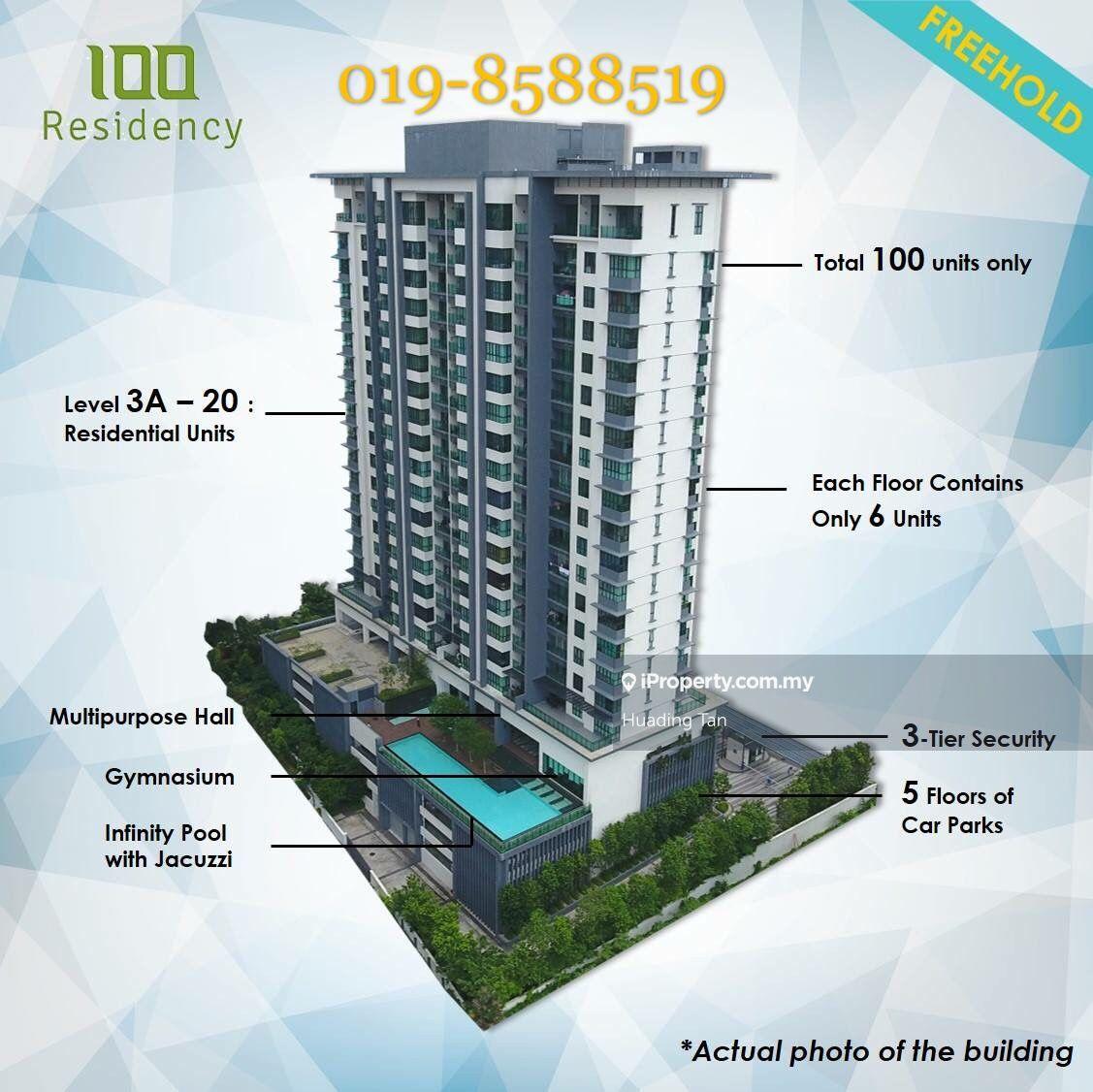 Condominium for Rent in 100 Residency by Huading Tan - iProperty.com.my