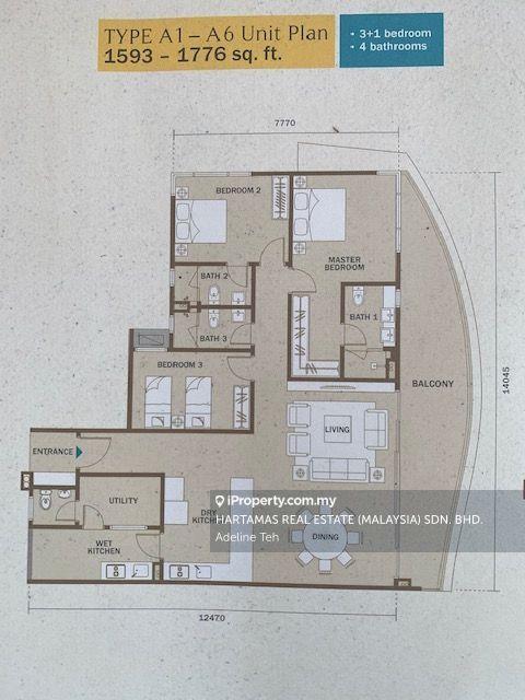 Kondominium untuk Dijual di The Riyang oleh Adeline Teh - iProperty.com.my