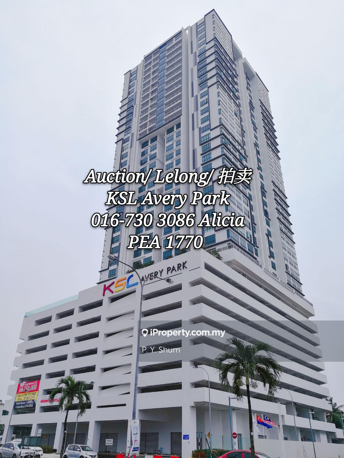 Service Residence for Sale in KSL Avery Park by Alicia Shum - iProperty.com.my