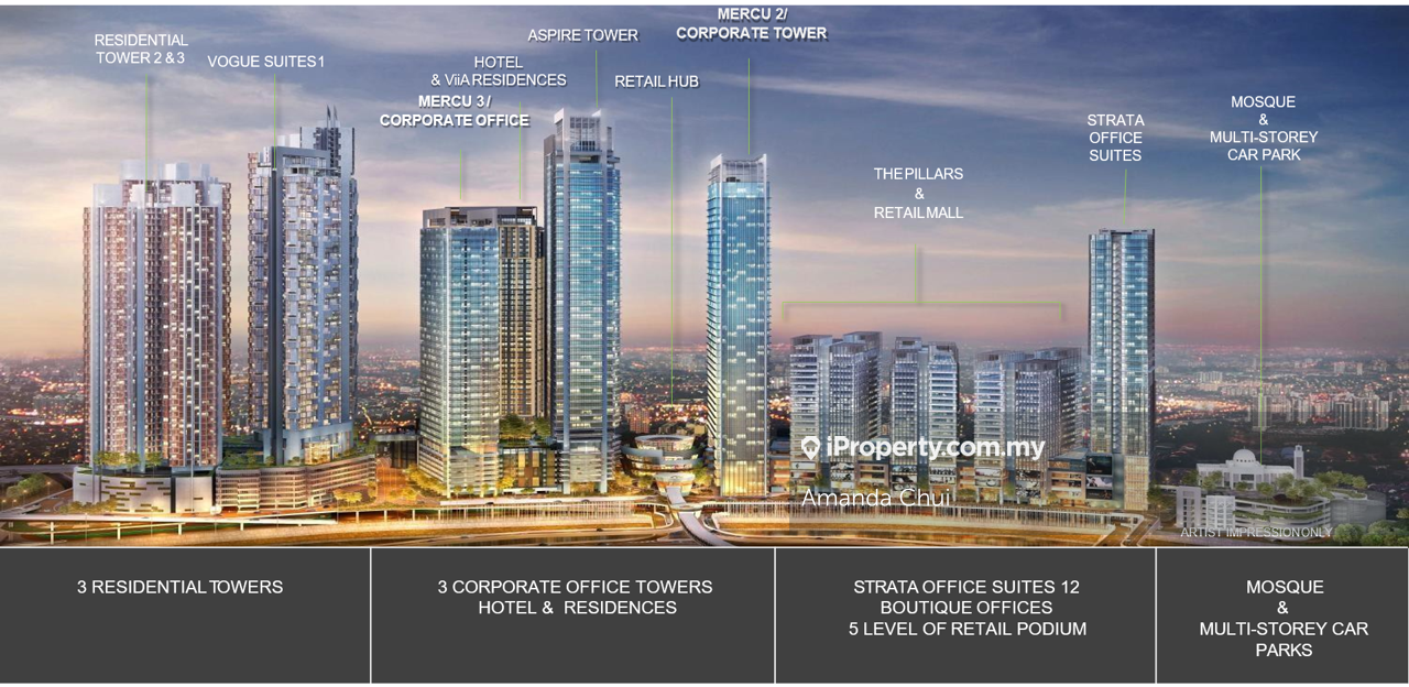 Office for Rent in KL Eco City, Kuala Lumpur by Amanda Chui - iProperty.com.my