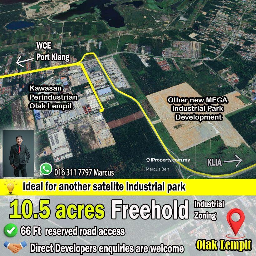 Industrial Land for Sale in Kampung Olak Lempit, Tanjong Duabelas by Marcus Beh - iProperty.com.my