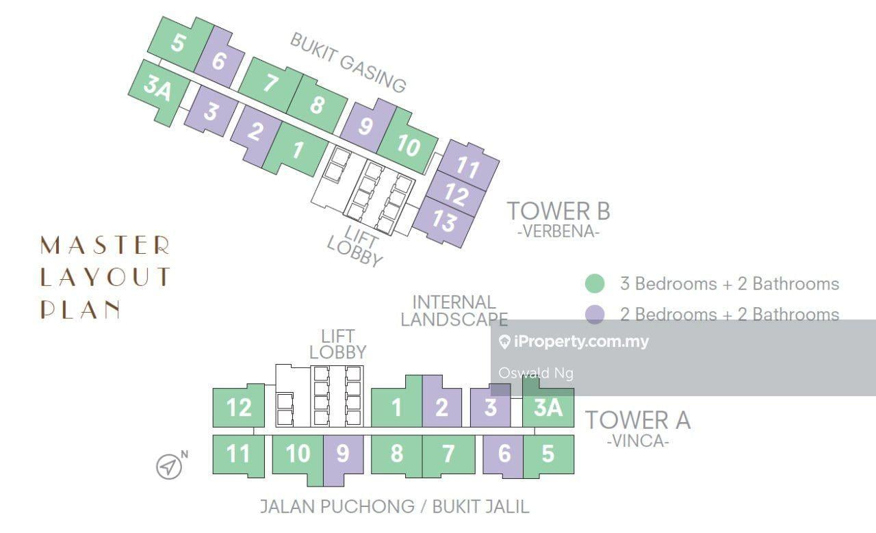 Residensi Servis untuk Dijual di Bloomsvale Menara Vista Petaling oleh Oswald Ng - iProperty.com.my