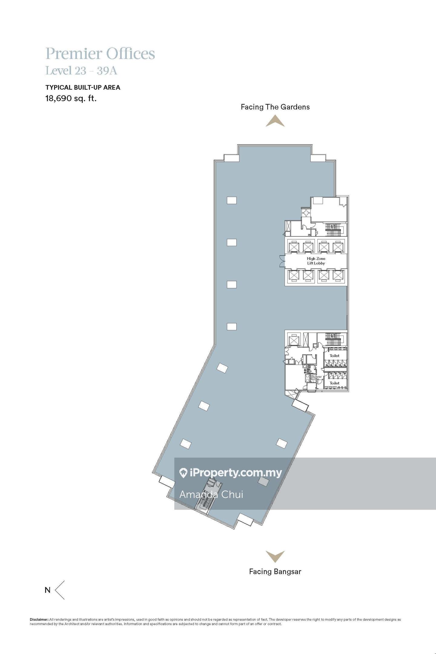 Pejabat untuk Dijual di KL Eco City, Kuala Lumpur oleh Amanda Chui - iProperty.com.my