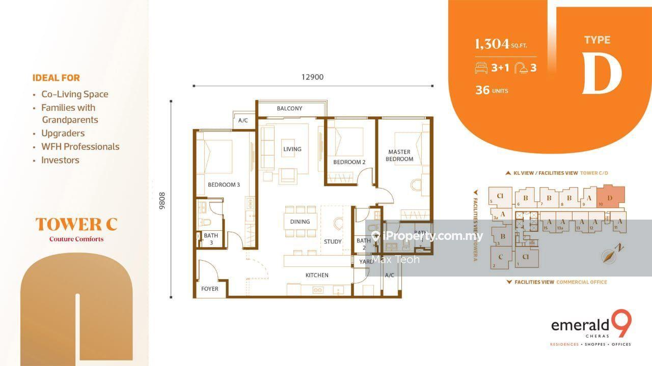 Service Residence for Sale in Emerald 9 by Max Teoh - iProperty.com.my