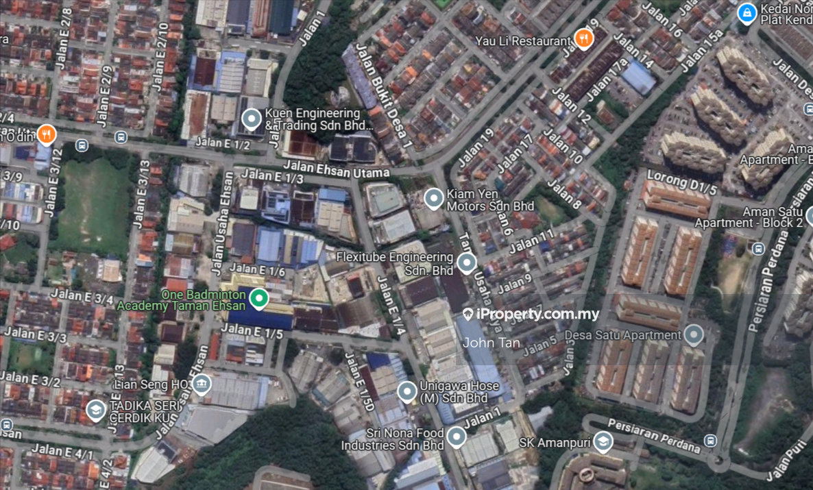 Kilang Terpisah untuk Dijual di Taman Ehsan, Kepong oleh John Tan - iProperty.com.my