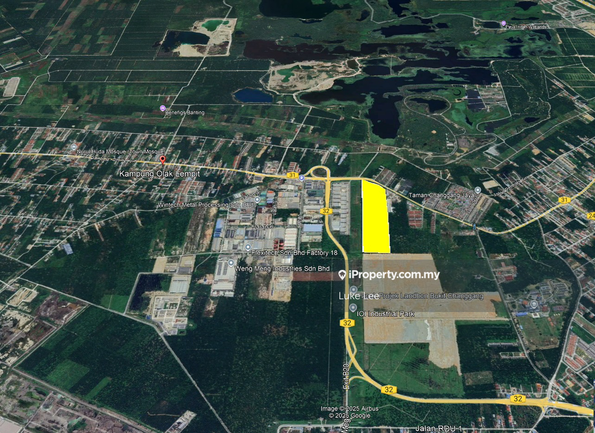Agricultural Land for Sale in Kawasan Perindustrian Olak Lempit, Banting by Luke Lee - iProperty.com.my