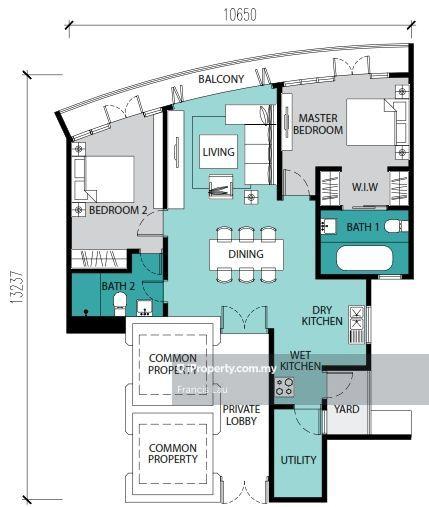 Residensi Servis untuk Dijual di KL Gateway Premium Residences oleh Francis Lau - iProperty.com.my