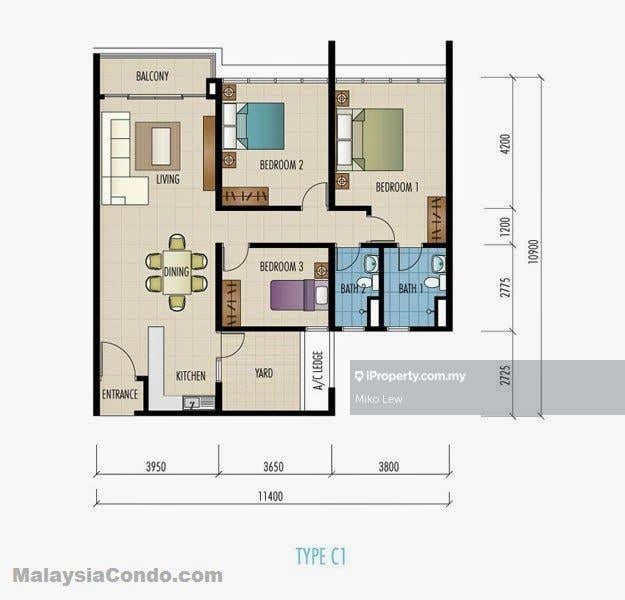 Kondominium untuk Disewa di The Z Residence oleh Miko Lew - iProperty.com.my
