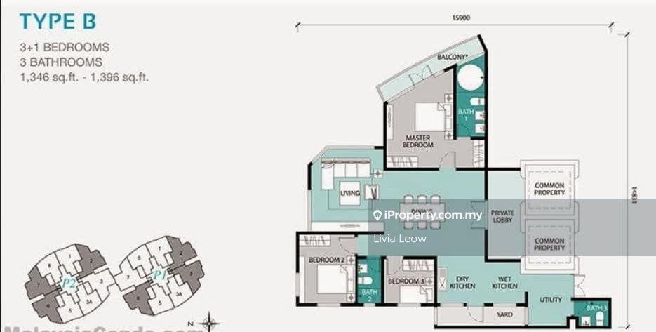 Residensi Servis untuk Dijual di KL Gateway Premium Residences oleh Livia Leow - iProperty.com.my
