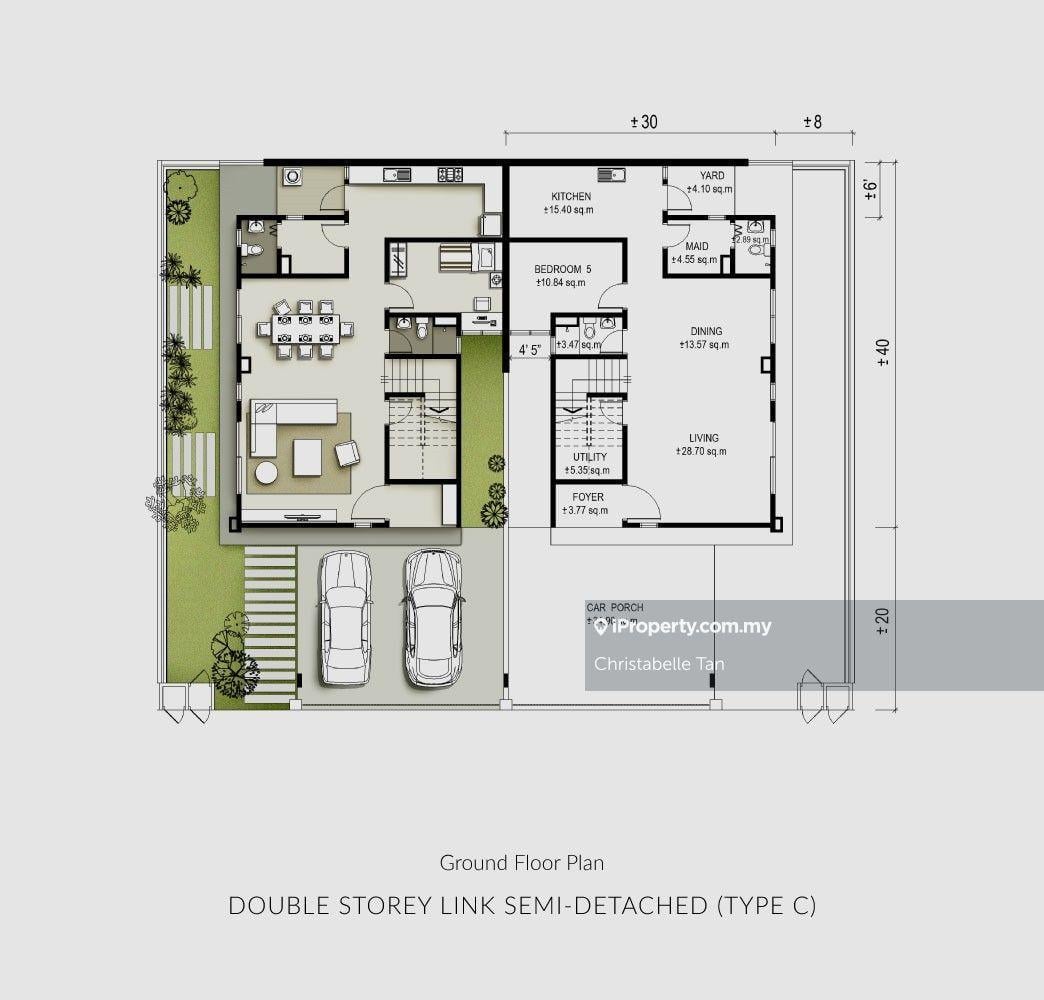 Semi-Detached House for Rent in Hijauan Hills, Simpang Ampat by Christabelle Tan - iProperty.com.my