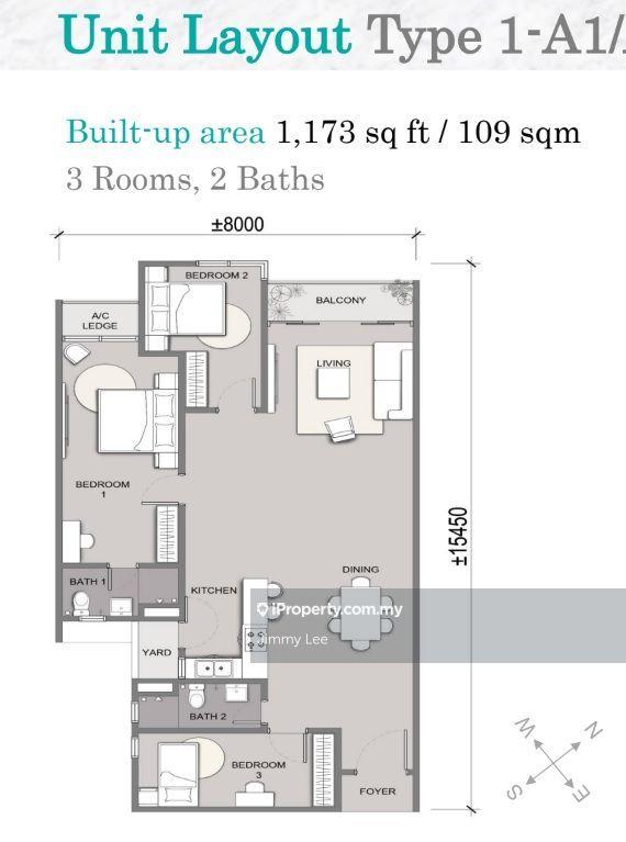 Residensi Servis untuk Disewa di AraTre' Residences oleh Jimmy Lee - iProperty.com.my