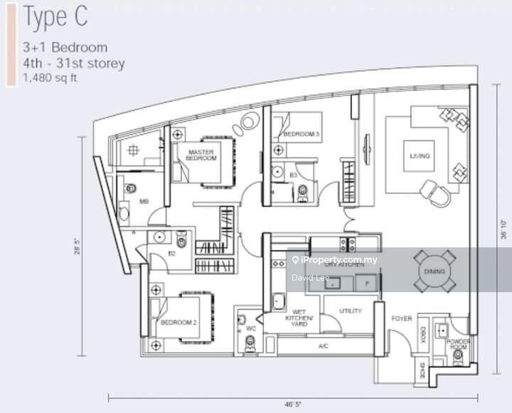Residensi Servis untuk Dijual di Twin Residences oleh David Lee - iProperty.com.my