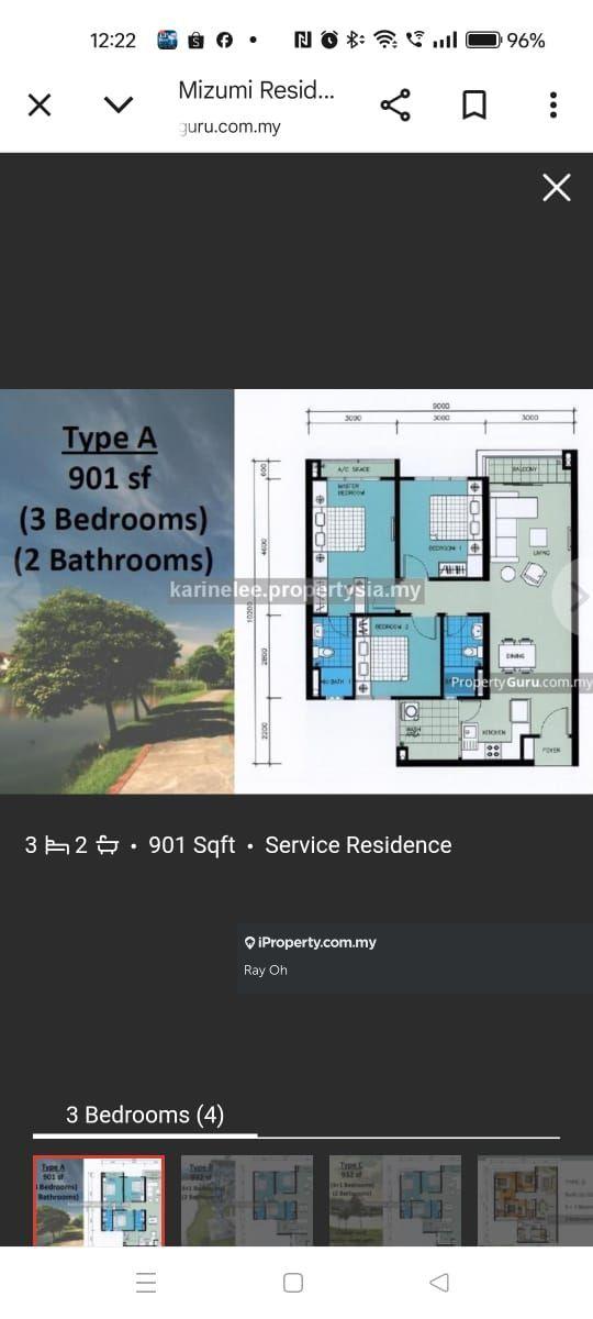 Condominium for Sale in Mizumi Residences by Ray Oh - iProperty.com.my