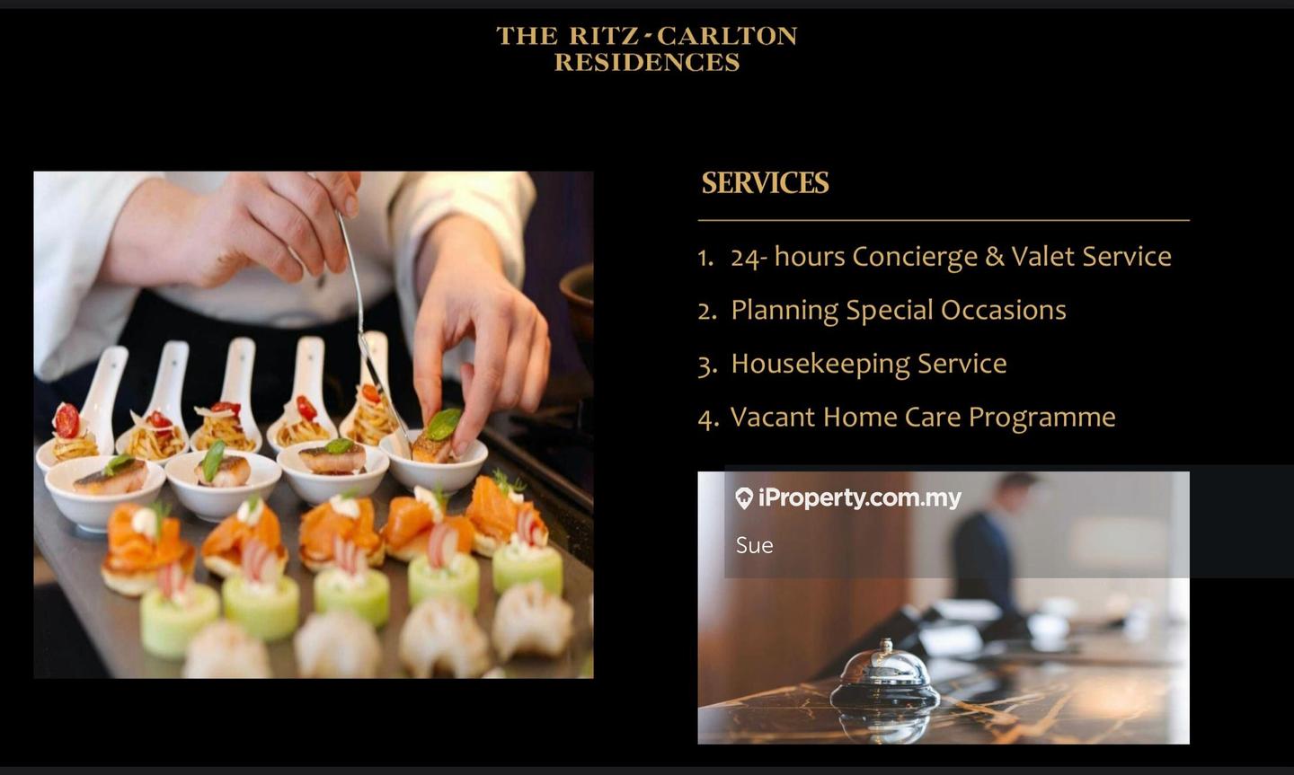 Service Residence for Sale in The Ritz-Carlton Residences by Sue - iProperty.com.my