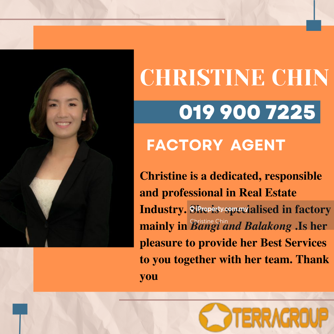Semi-D Kilang untuk Dijual di Balakong, Selangor oleh Christine Chin - iProperty.com.my