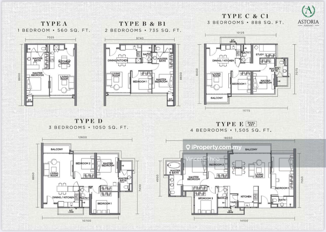 Residensi Servis untuk Dijual di Astoria Ampang oleh Vincent Theo - iProperty.com.my