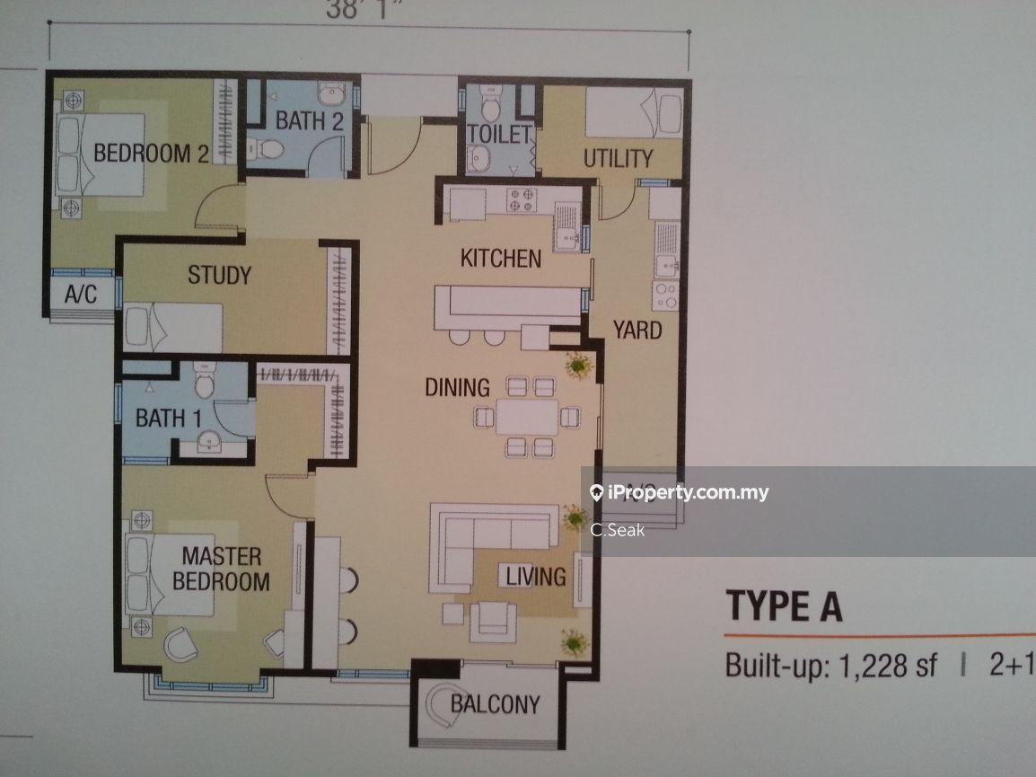 Condominium for Sale in Casa Tropicana by C.Seak - iProperty.com.my