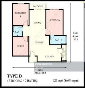 Condominium for Sale in The Edge Residence by Joey Kuek - iProperty.com.my