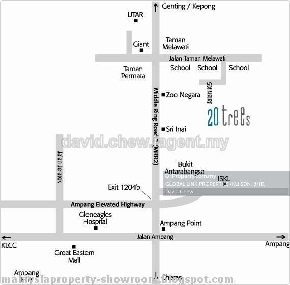 Rumah Berkembar untuk Dijual di Taman Melawati, Ulu Kelang oleh David Chew - iProperty.com.my