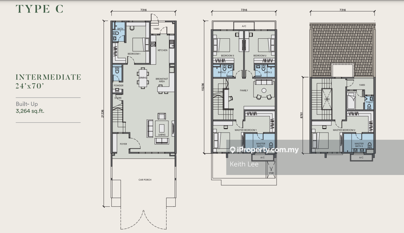 3-storey Terraced House for Sale in Lakefield Residences 3 Storey Landed House, Kajang by Keith Lee - iProperty.com.my