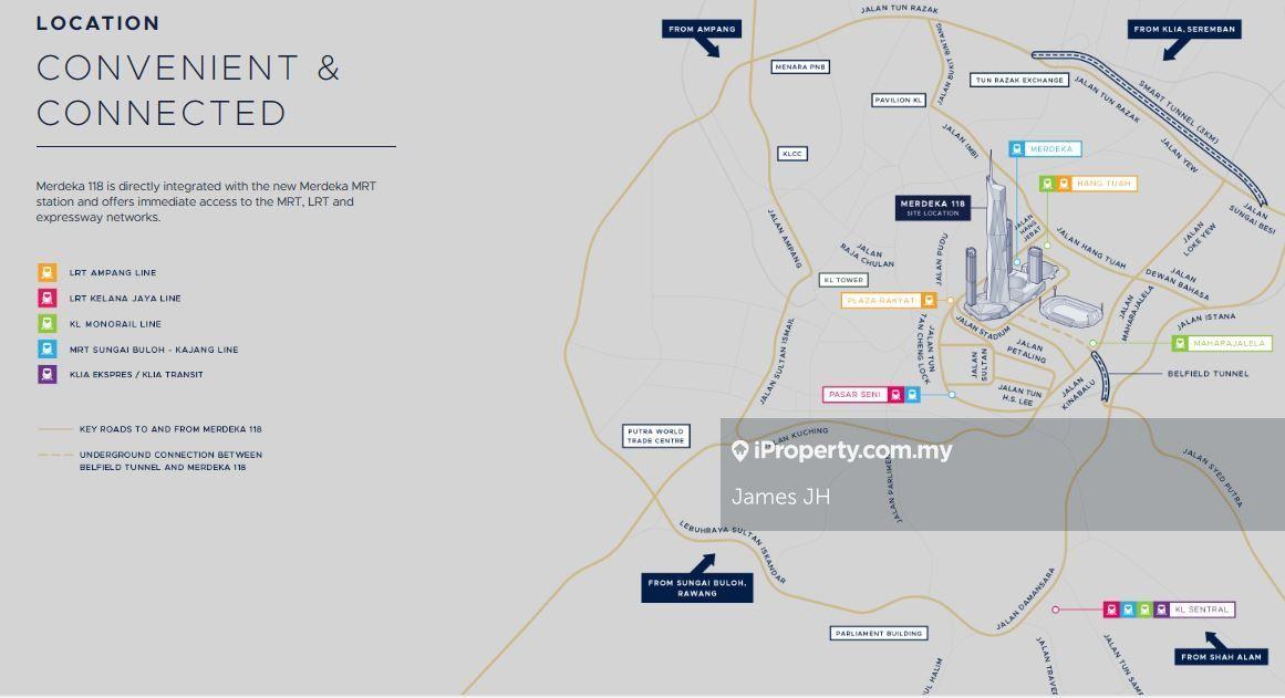 Office for Rent in Presint Merdeka 118, KL City Centre by James JH - iProperty.com.my