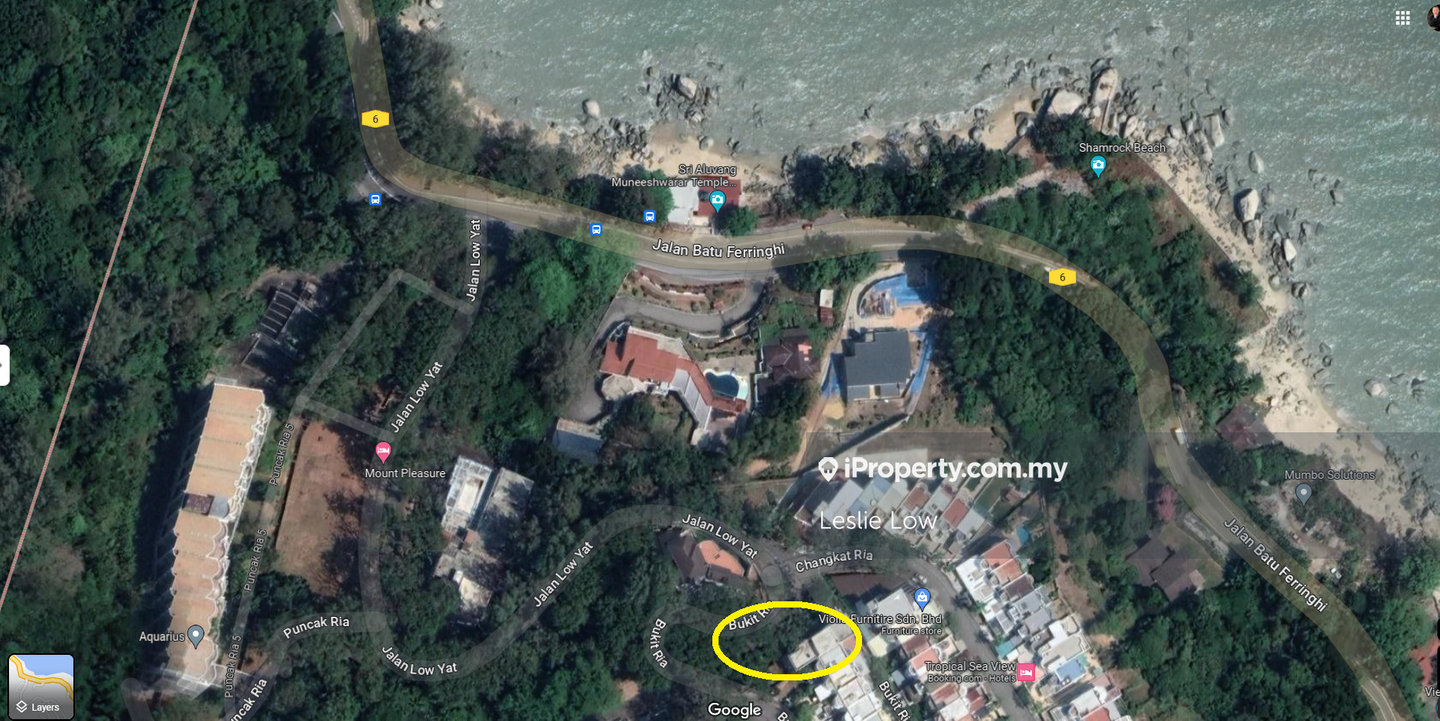 Rumah Berangkai 3 Tingkat untuk Dijual di Bukit Ria @ Batu Ferringhi, Penang, Batu Feringghi oleh Leslie Low - iProperty.com.my