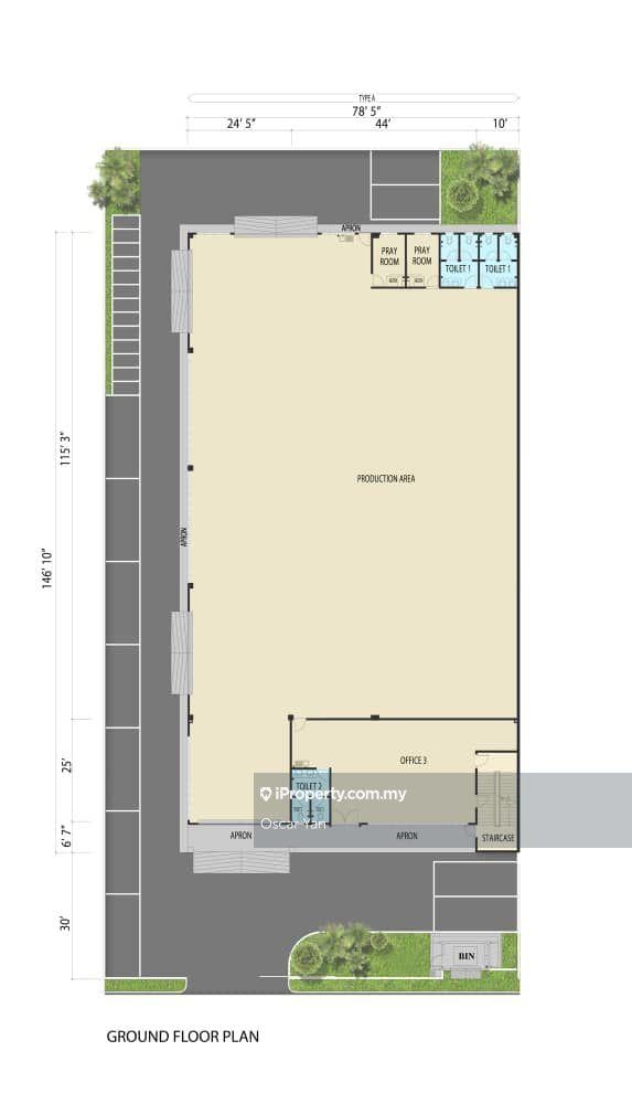 Semi-D Kilang untuk Dijual di Senai, Johor oleh Oscar Yan - iProperty.com.my
