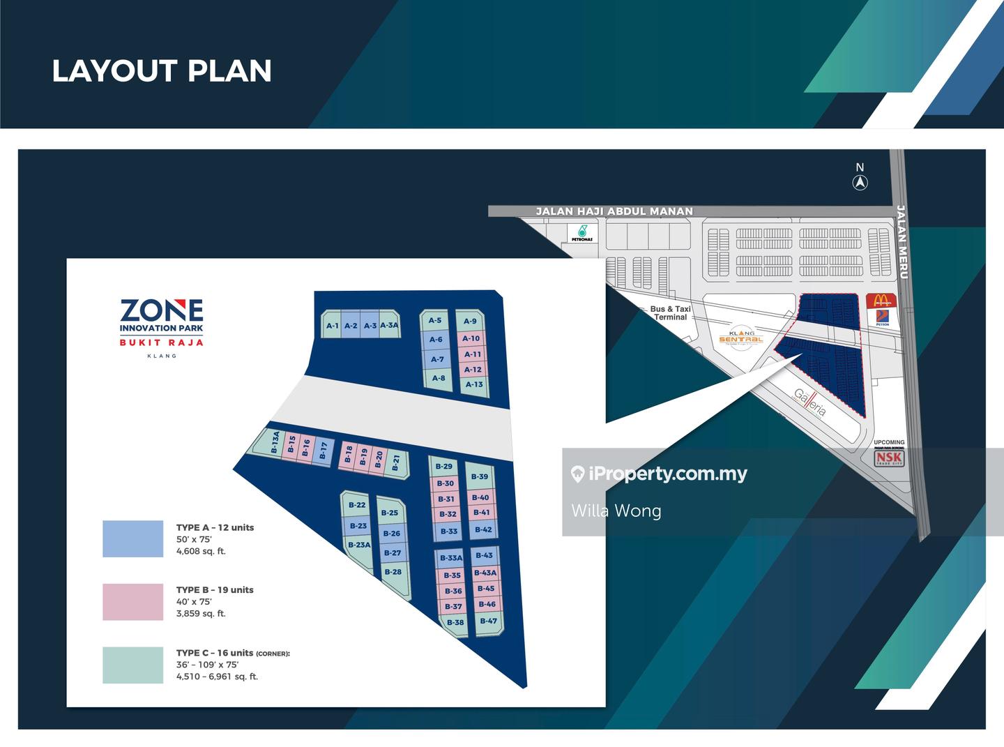 Kilang Teres untuk Dijual di Bandar Bukit Raja, Klang oleh Willa Wong - iProperty.com.my