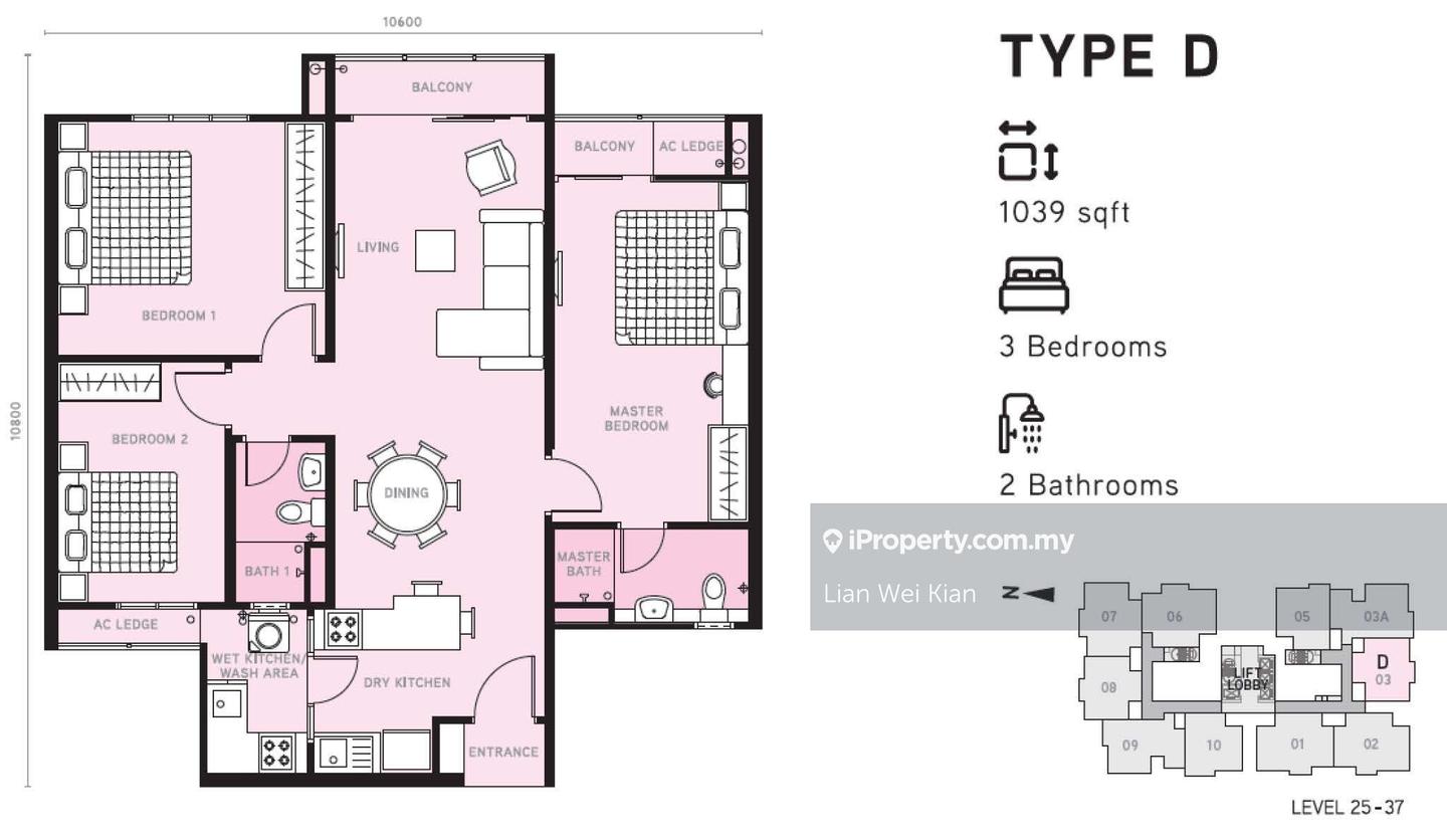 Condominium for Sale in Berlian Setapak 2 Residences by Lian Wei Kian - iProperty.com.my