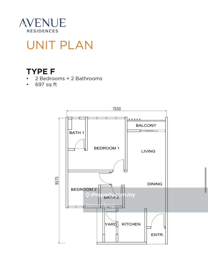 Service Residence for Sale in Avenue Residences by Warren Tong - iProperty.com.my