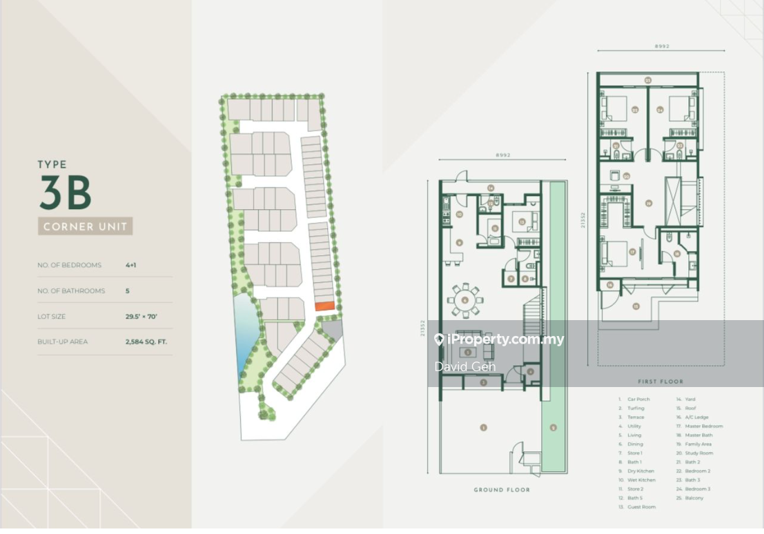 Rumah Teres untuk Dijual di Suria Residence, Cheras oleh David Geh - iProperty.com.my