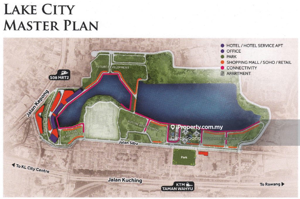 Residensi Servis untuk Dijual di Aradia Residence @ Lake City KL North oleh Carol Soong - iProperty.com.my