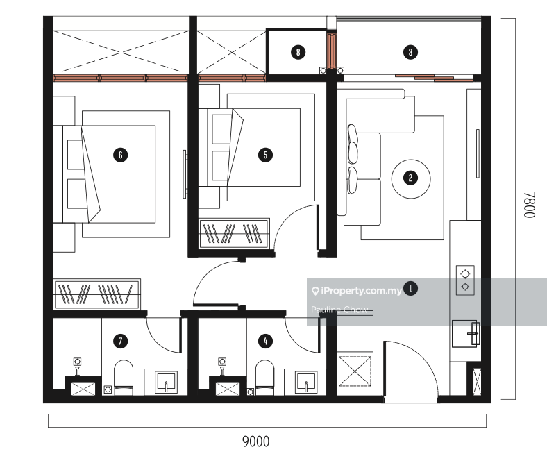 Residensi Servis untuk Dijual di Millerz Square oleh Pauline Chow - iProperty.com.my