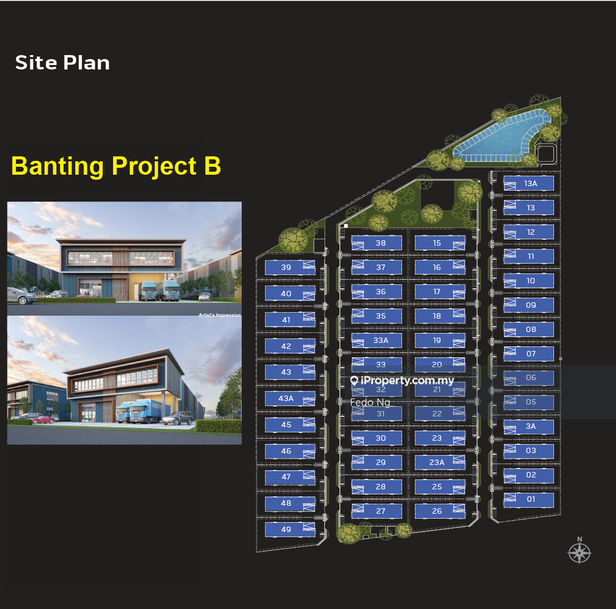 Semi-D Kilang untuk Dijual di Jenjarom, KLIA, Telok Panglima Garang, Sepang, Banting oleh Fedo Ng - iProperty.com.my
